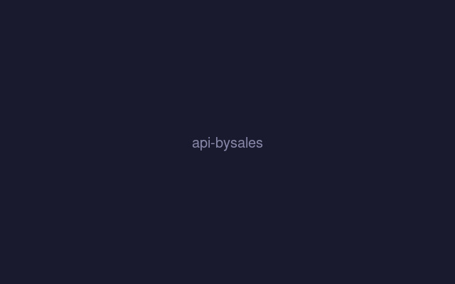 API bySales