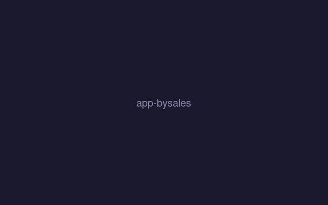 App bySales